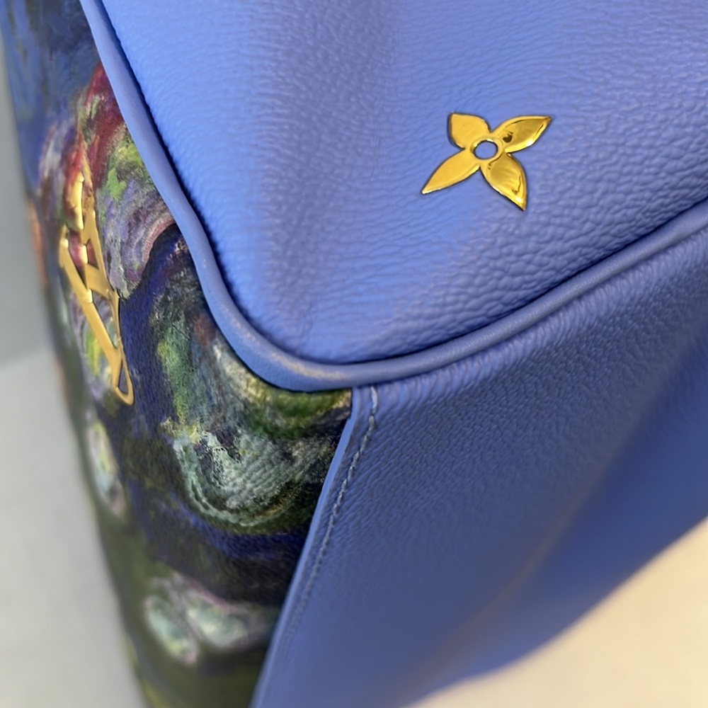 Louis Vuitton X Jeff Koons collab Monet speedy 30 - Picture 7 of 17